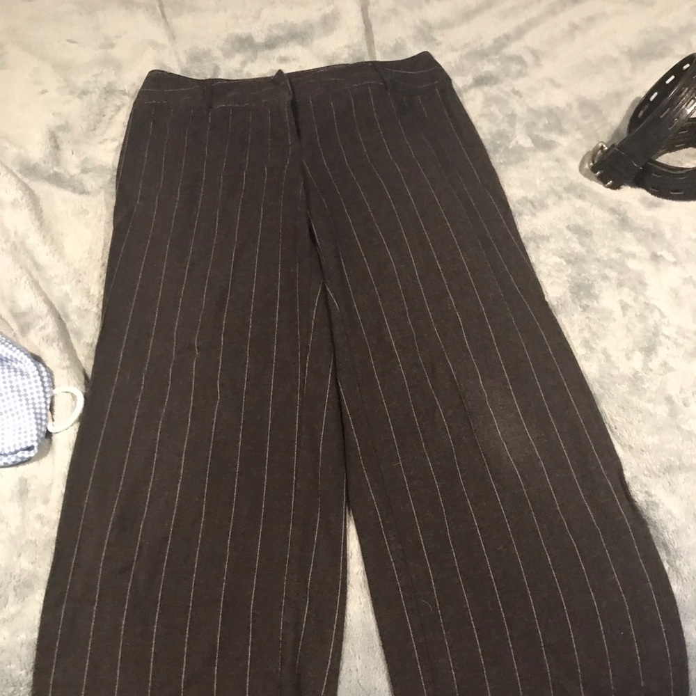 Pin stripe dress slacks